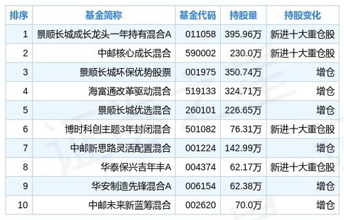 科技基金排名前100