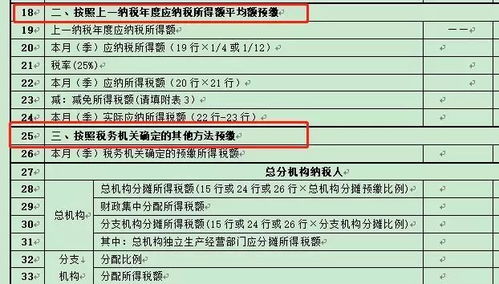 企业所得税季度申报表，解锁企业税务管理的高效密码