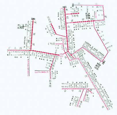 中国铁路地图——连接山河的脉络